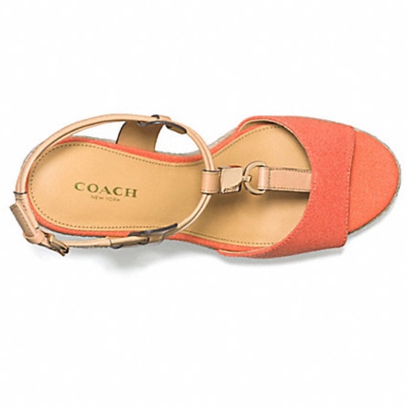 Coach wedge sandals women's lindle platform - Picture 15 of 16